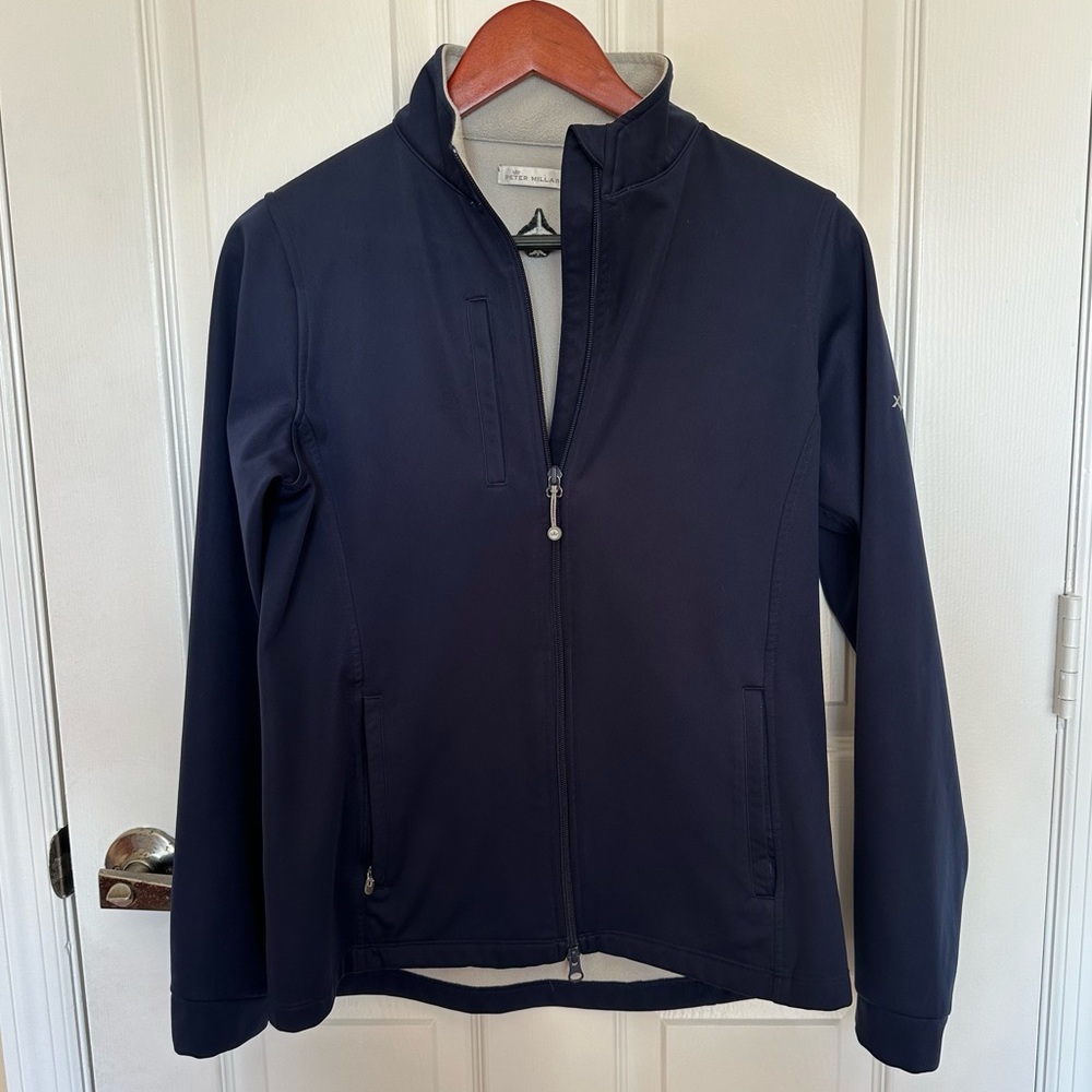Peter Millar Xojet Golf Softshell Jacket Fleece L… - image 2